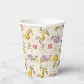 Gobelets En Papier Motif de fruits (Droite)