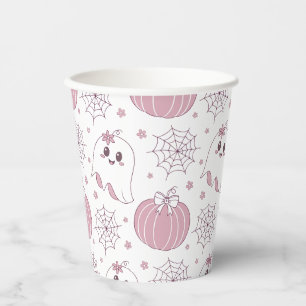 Gobelets En Papier Motif de Halloween pastel goth doux