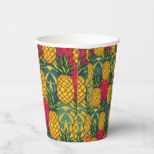 Gobelets En Papier Motif de l'ananas  (Droite)
