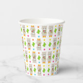 Gobelets En Papier Motif De Llamas, Cute Llamas, Alpacas, Cactus (Verso)