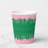 Gobelets En Papier Motif de pastèque (Verso)