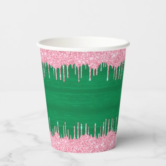 Gobelets En Papier Motif de pastèque (Verso)