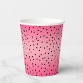 Gobelets En Papier Motif de pastèque (Verso)