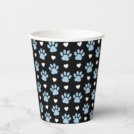 Gobelets En Papier Motif De Pâtes, Patrouilles De Chiens, Patrouilles (Recto)