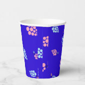 Gobelets En Papier Motif de raisins bleus tasse de papier (Droite)