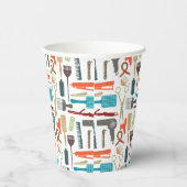 Gobelets En Papier Motif de soins (Droite)