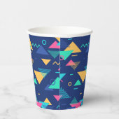 Gobelets En Papier Motif des années 80 (Droite)