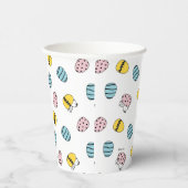 Gobelets En Papier Motif des oeufs de Pâques Snoopy (Droite)