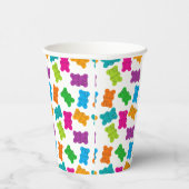 Gobelets En Papier Motif des ours de gomme (Droite)