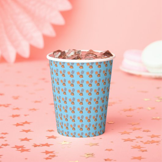 Gobelets En Papier Motif des Sbuirrels Flottant (Insitu)