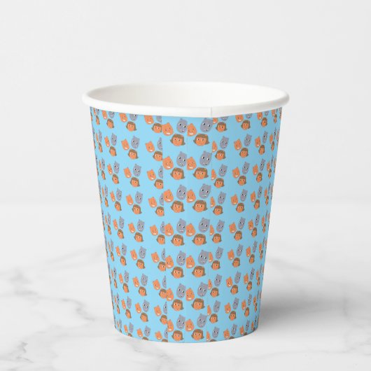 Gobelets En Papier Motif des Sbuirrels Flottant (Droite)
