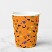 Gobelets En Papier Motif d'Halloween (Recto)