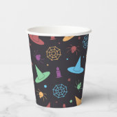 Gobelets En Papier Motif d'Halloween (Verso)