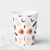Gobelets En Papier Motif d'Halloween pour enfants amusants (Droite)
