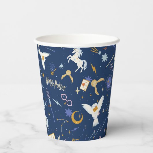 Gobelets En Papier Motif d'icônes de la fête d'été de HARRY POTTER™ (Verso)