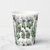 Gobelets En Papier Motif du désert de Cactus (Droite)