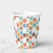 Gobelets En Papier Motif du module Bee Hive (Droite)