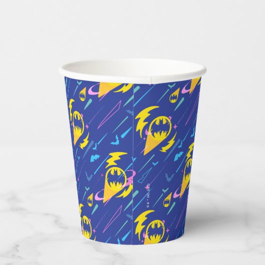 Gobelets En Papier Motif du signal de chauve-souris Batman (Droite)