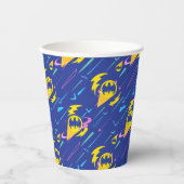 Gobelets En Papier Motif du signal de chauve-souris Batman (Recto)