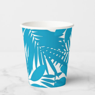 Gobelets En Papier motif feuille