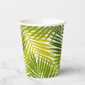 Gobelets En Papier motif feuille (Gauche)