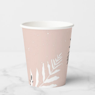 Gobelets En Papier motif feuille