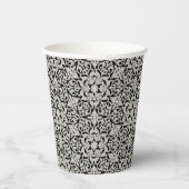 Gobelets En Papier Motif floral arabe (Droite)