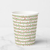 Gobelets En Papier Motif Fraise (Droite)