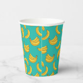 Gobelets En Papier Motif Fruit Banana (Droite)