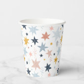 Gobelets En Papier Motif Fun Star (Verso)
