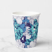 Gobelets En Papier Motif Funky Seashell (Droite)