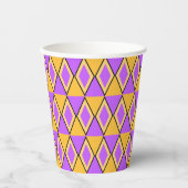 Gobelets En Papier Motif géométrique (Recto)