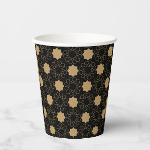 Gobelets En Papier Motif géométrique islamique Design turc