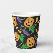 Gobelets En Papier Motif HALLOWEEN (Recto)