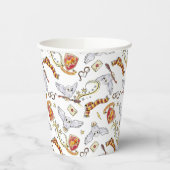 Gobelets En Papier Motif Hedwig GRYFFINDOR™ (Gauche)