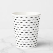 Gobelets En Papier Motif Hipster (Gauche)