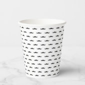 Gobelets En Papier Motif Hipster (Recto)