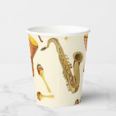 Gobelets En Papier Motif musical (Droite)