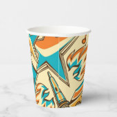 Gobelets En Papier Motif musical (Droite)