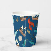 Gobelets En Papier Motif nautique (Droite)