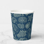 Gobelets En Papier Motif Océan Habitants (Droite)