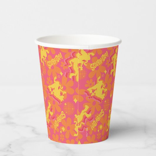 Gobelets En Papier Motif Scooby-Doo Disco super (Droite)