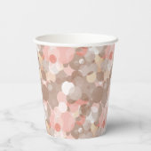 Gobelets En Papier Motif simple - Cercles (Verso)