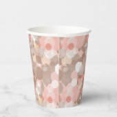 Gobelets En Papier Motif simple - Cercles (Droite)