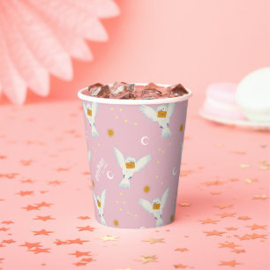 Gobelets En Papier Motif Solstice Hedwig Rose