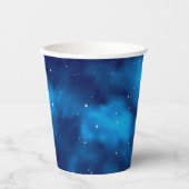 Gobelets En Papier Motif spatial (Recto)