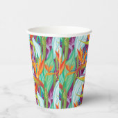 Gobelets En Papier Motif Strelitzia (Droite)