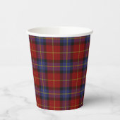 Gobelets En Papier Motif Tartan (Gauche)