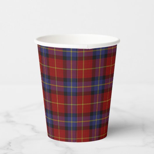 Gobelets En Papier Motif Tartan (Droite)