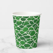 Gobelets En Papier Motif Tortue Shell (Verso)